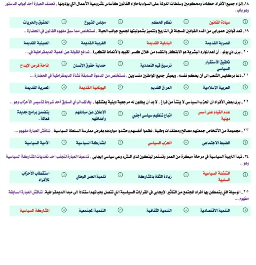 امتحانات تربية وطنية تالته ثانوي4 امتحانات تربية وطنية تالته ثانوي4